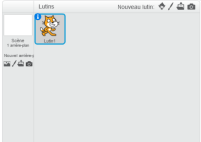 La zone de gestion des lutins et des arri&egrave;re-plans