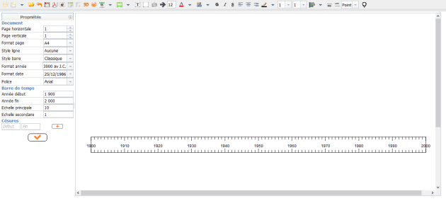 Étape 2 : Renseigner les propriétés de la flèche du temps [UTILISER LE ...